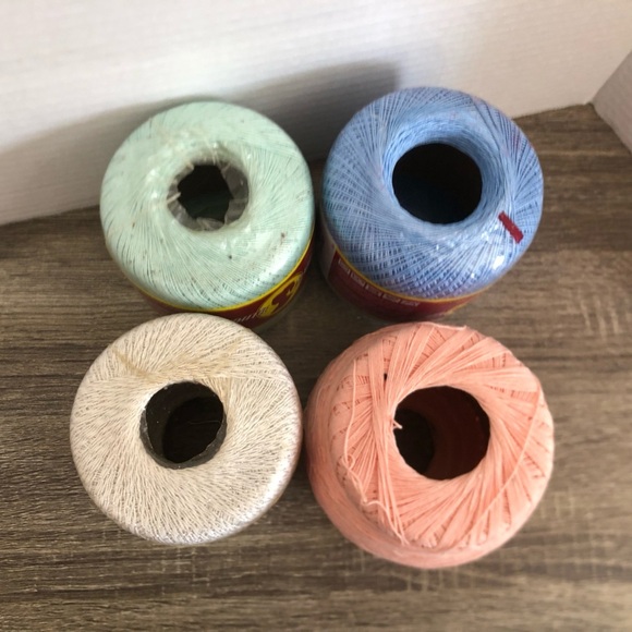 Vtg South Maid Mercerised Cotton Yarn - Picture 9 of 15